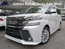 2015 Toyota Vellfire 2.5 ZA PRE-CRASH WHITE UNREG