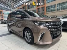 2024 Toyota Alphard 2.5 Z 7-Seater MPV / GOLD COLOR