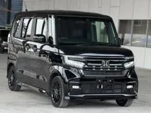 2023 Honda N-Box 0.7 Custom L TURBO STYLE BLACK/FREE 8 YRS WARRANTY/GRADE 4.5