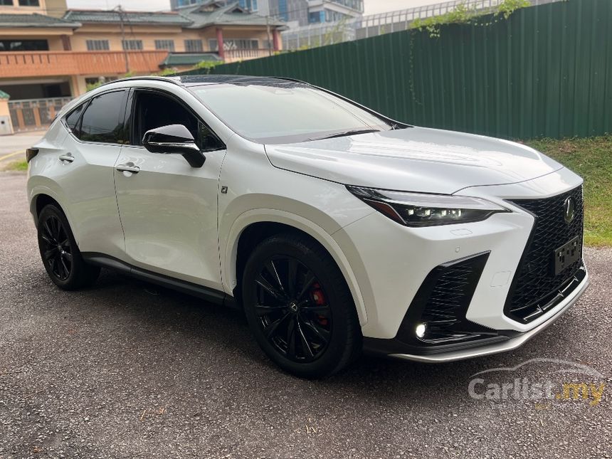 Recon 2023 Lexus NX350 2.4 F Sport SUV PANORAMIC ROOF FULL BLACK ...