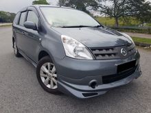 Nissan Grand Livina 1.6 (A) Luxury MPV ROOF MONITOR / FULL BODY KIT /