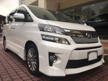 2014 Toyota Vellfire 2.4 Z Golden Eyes II - SUNROOF