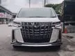 Recon 2021 Toyota Alphard 3.5 SC FULL SPEC MODELISTA NEW FACELIFT MPV UNREG