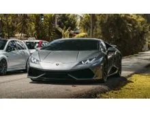 2015/2020 Lamborghini Huracan LP610-4 Coupe  Only 6K Miles  Grigio Lynx Metallic  Front Lift  Carbon Ceramic Brakes