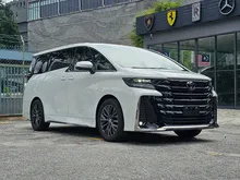 (Grade 6A) 2023 Toyota Vellfire 2.4 Z Premier MPV ONLY 10k Mileage, Brown Interior, DIM, Roof Monitor, Side Step, 2024, Black Interior, Alphard, HUD