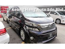 2012 Toyota Vellfire 2.4 Z G Edition MPV -- BEST DEAL --