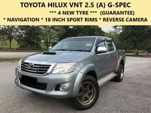 2014 Toyota Hilux G VNT 2.5 (A) 4 NEW TYRE NAVIGATION