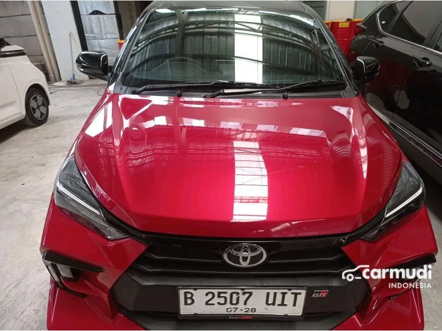 Jual Mobil Toyota Agya 2023 GR Sport 1.2 di DKI Jakarta Automatic Hatchback Merah Rp 183.000.000