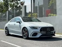 2021 MERCEDES BENZ AMG CLA45S  2.0 4MATIC  JAPAN SPEC RECON