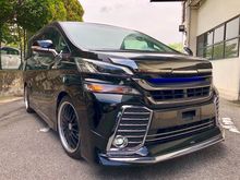 Full Accessories Add 2015 Toyota Vellfire 2.5 Z G Edition MPV Unregistered