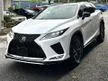 Recon 2020 Lexus RX300 2.0 F Sport#Sunroof#Red Full Leather Power+Memory Seat#HUD#BSM#Reverse Camera#Power Boot#Pre
