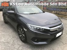 Honda Civic FC 1.8 i-VTEC (A) UNDER WARRANTY 5 YEAR - UNLIMITED MILEAGE WARRANTY - PUSH START KEYLESS - TOUCH SCREEN - REVERSE CAMERA - CRUISE CONTROL