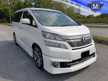 2014 Toyota Vellfire 3.5 V L Edition MPV TWIN POWER DOOR POWER BOOT HOME THEATER 360 SURROUBD CAMERA WELL MAINTAIN