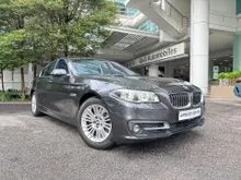 2014 BMW 520d 2.0 Sedan ( TRUE YEAR MAKE ) LCi FACELIFT , ORIGINAL CONDITION , WELL KEPT INTERIOR