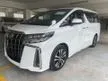 Recon 2020 Toyota Alphard 2.5 S TYPE GOLD 7SEATER POWER DOOR POWER BOOT
