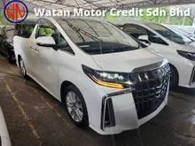 2021 Toyota Alphard S Edition Black Interior 8 Seat 2 Power Doors (Original 24,000km) (Very High Loan Arrange) (8 Year Warranty) Pre Crash Unreg