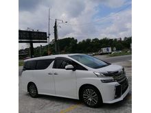 2015 Toyota Vellfire 2.5 Z G Full Spec Edition MPV