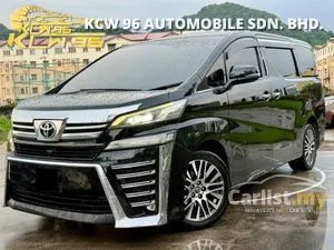 2017 Toyota Vellfire 2.5 ZG MPV
