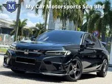 2023 Honda Civic 2.0 eHEV RS Sedan FE / BODYKIT / FULL SPEC / SERVICE RECORD / SPORT EXHAUST / SPORT RIMS /  PUSHSTART KEYLES / R CAMERA