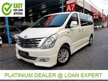 *EASY LOAN* Hyundai Grand Starex 2.5 (A) ROYALE FACELIFT PREMIUM MPV LEATHER SEAT DVD 1YRS WARRANTY 2013