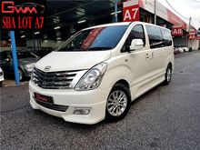 *EASY LOAN* Hyundai Grand Starex 2.5 (A) ROYALE FACELIFT PREMIUM MPV LEATHER SEAT DVD 1YRS WARRANTY 2013