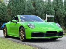 2019 Porsche 911 3.0 Carrera 4S Coupe UK PTS Colour Lizard Green Front Lifter PASM Matrix Headlamp Front Lifter