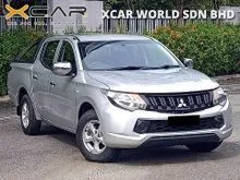 2017  MITSUBISHI TRITON LOW RIDE 2.5 4X2 (M) * 1 YEARS WARRANTY *  *GUARANTEE No Accident/No Total Lost/No Flood & 5 Day Money back Guarantee*