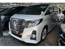 2017 Toyota Alphard 2.5 G SA MPV -- UNREG --