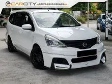 2019 NISSAN GRAND LIVINA 1.6 MPV COME WITH WARRANTY LEATHER SEAT BODY KIT STEERING WHEEL CONTROL