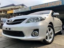 TOYOTA COROLLA ALTIS 2.0 V 2011 AT HIGHEST SPECS FULL ORISINIL SERVICE REC