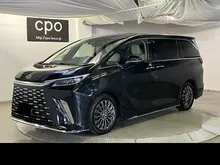2024 UNREGISTER Lexus LM 500h 2.4 Version L 6 Seater MPV 4WD Modellista Aero/MOP Drive Recorder (Incoming) Open for booking