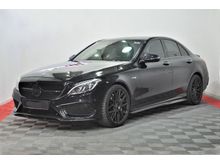 2018 Mercedes-Benz C43 AMG 3.0 V6 MATIC Sedan 42K-Mileage F/Service UNDER-WARRANTY