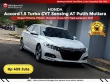 2022 Honda Accord 1.5 Sedan Turbo CVT Sensing AT 2022 2023 [ GARANSI 5TH ]