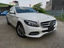 2014 Mercedes-Benz C180 1.6 Avantgarde white OFFER YEAR END UNREG