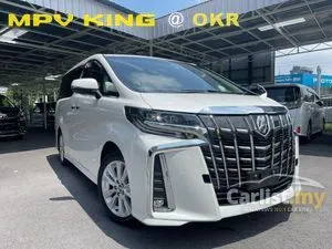 2021 Toyota Alphard 2.5 S MPV / 8 SEATER / BLACK INTERIOR / LKA / PRE CRASH / 2 LED / UNREG