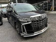 2021 Toyota Alphard 2.5 SC 7SEATER 3 PER DOOR PILOT SEAT SUNROF MOONROOF DIM BSM 7SEAT 3 PWR DOOR