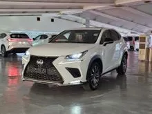 2021 Lexus NX 300 2.0 F Sport  [4.5B, 27k km, BLACK AND RED INTERIOR, SUNROOF, AIRCOND SEAT]