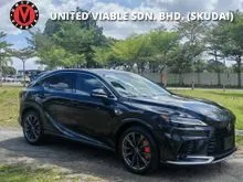 2024 Lexus RX 350 2.4 F Sport BASE BOSE SOUND SUNROOF 5A 18K KM 5YRS LEXUS WARRANTY