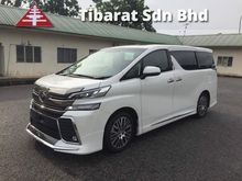 2015 Toyota Vellfire 2.5 Z G Edition MPV