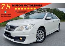 2012 Toyota Camry 2.0 G Sedan (GENUINE YEAR)