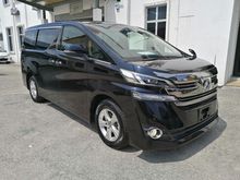 2017 Toyota Vellfire X 2.5. 2 Power Door. 5 Unit Ready Stock