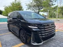 2024 Toyota Vellfire 2.4 Z Premier/ Black interior / HUD / DIM / Roof monitor / Sunroof