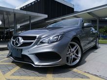 2014 Mercedes-Benz E250 2.0 AMG Coupe,2 doors, red leather
