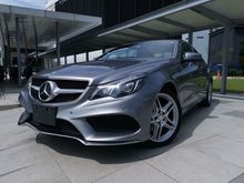2014 Mercedes-Benz E250 2.0 AMG Coupe,2 doors, red leather