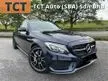 Used 2018 Mercedes-Benz C43 AMG 3.0 4MATIC Sedan FULL SERVICE RECORD C&C 30K MILEAGE ONLY W205 V6 TWIN TURBO ENGINE PANORAMIC ROOF BURMESTER ALCANTARA SEAT - Cars for sale