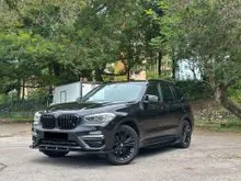 2018 BMW X3 2.0 xDrive30i FACELIFT M SPORT FULL SERVICE RECORD FULL BODYKIT 360 CAMERA POWER BOOT ALL WHEEL DRIVE HEAD UP DISPLAY REAR AIRCOND