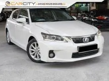 2014 Lexus CT 200h 1.8 Hatchback COME WITH WARRANTY LEATHER SEAT PUSH START KEYLESS LED DAYLIGHTS