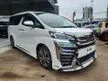 Recon 2019 Toyota VELLFIRE 2.5 SC FULL SPEC 3 EYE LED/SUNROOF/JBL/ MODELISTA BODYKIT/360 CAMERA/READING LIGHT/BSM/DIM/PRE CRASH/PILOT SEATS/FULL LEATHER UNR