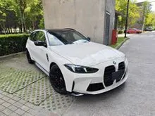 (340-Km LOW Mileage, Grade 6A) 2025 BMW M3 Touring 3.0 Competition M Series xDrive. Laser HeadLights, AirCon Seat, Harman Kardon, Sport Exhaust. M2 M4 M5