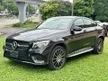 Recon 2018 JAPAN SPEC Mercedes-Benz GLC43 AMG 3.0 4MATIC Coupe - Cars for sale